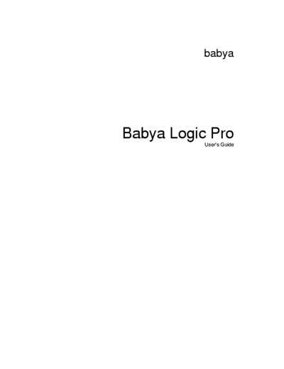 Babya Logic Logic user guide
